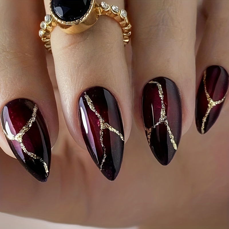 Autumn And Winter Press On Nails (96pcs)