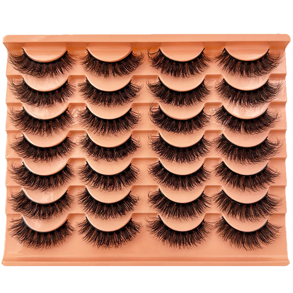 Curl Mink Eyelashes 3D (14 Pairs)