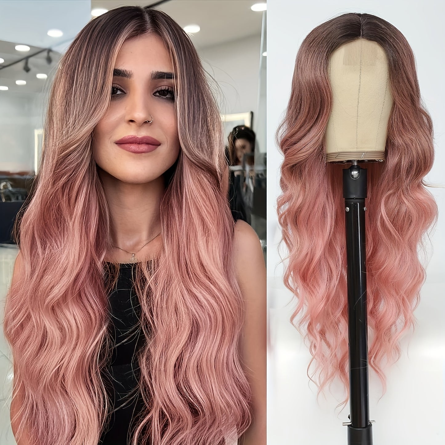 U-Part Lace Front Wig