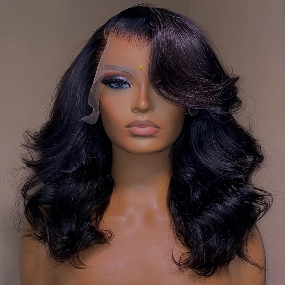 Body Wave Bob Wig 13x4 Transparent Lace Frontal Wig