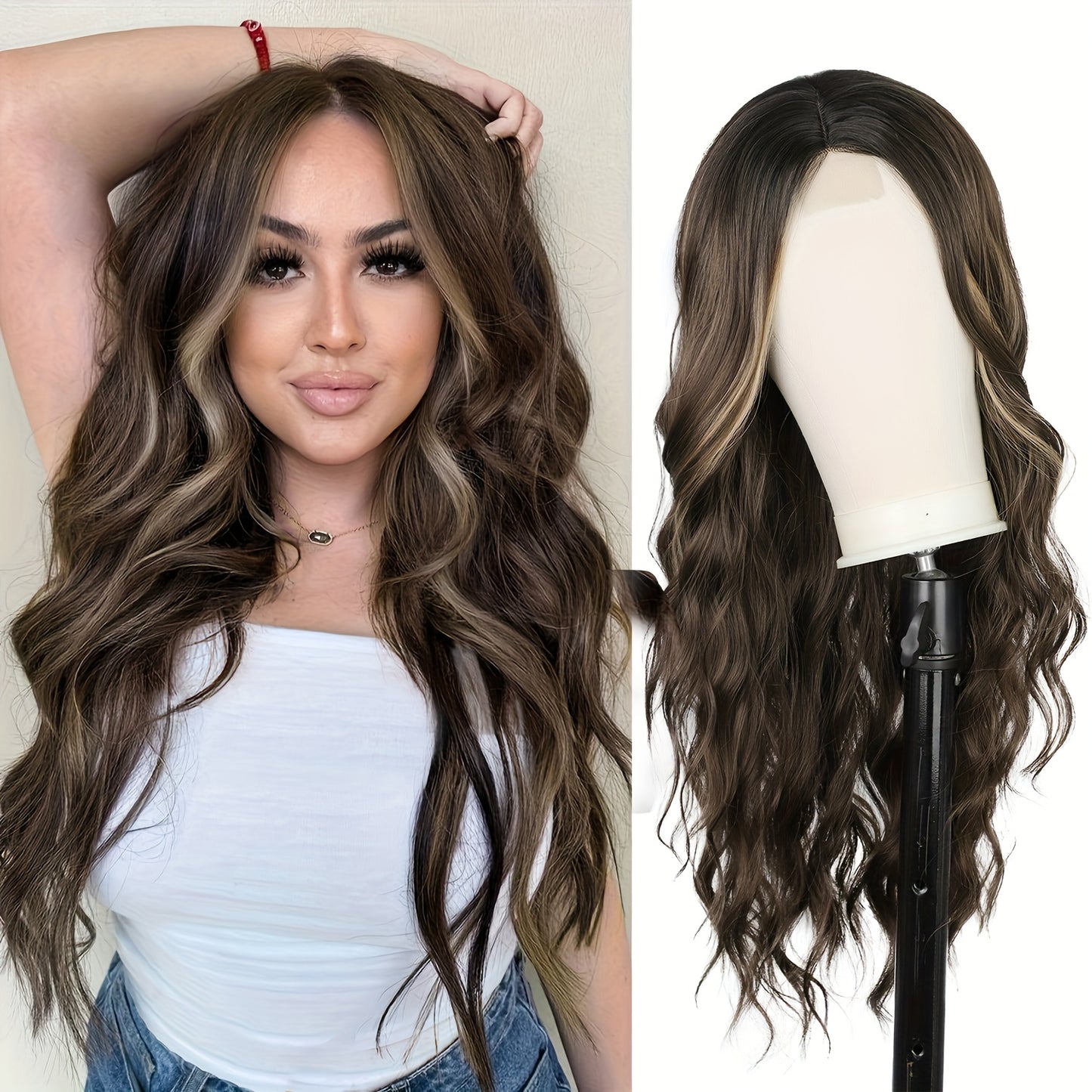 U-Part Lace Front Wig