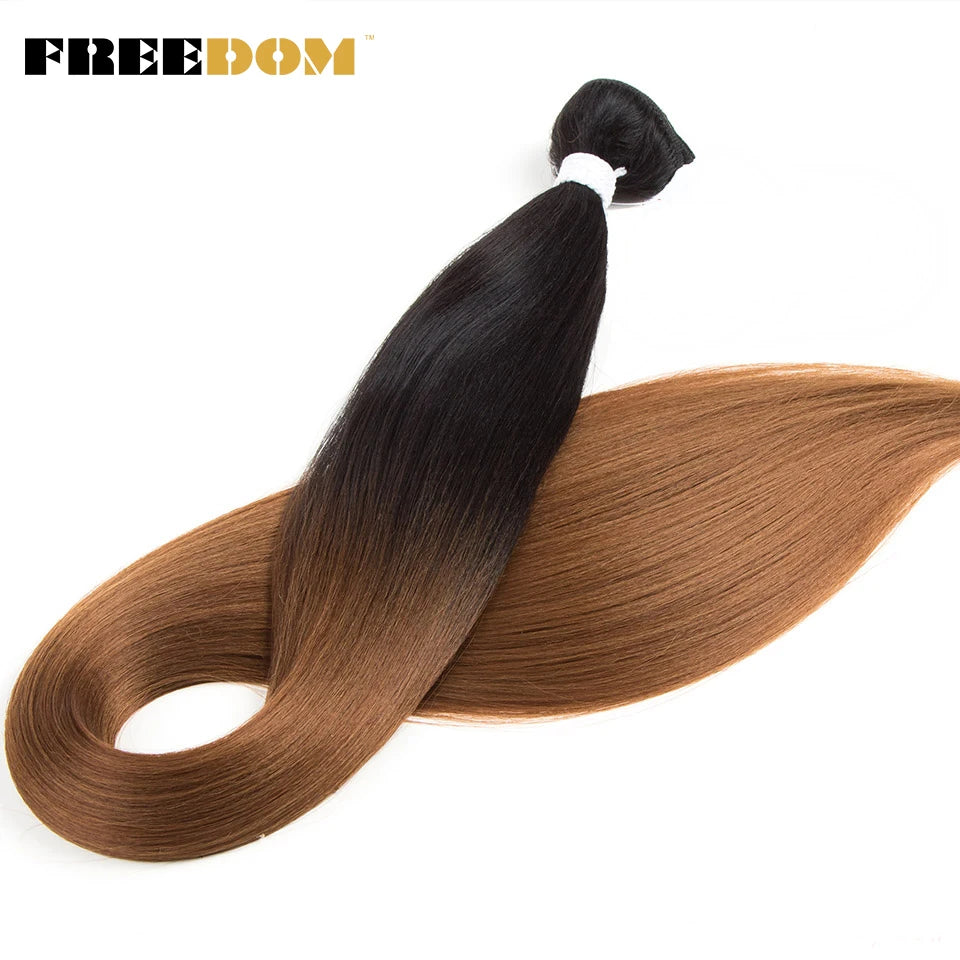 Freedom Synthetic Hair Weave 36 inch (Yaki Straight)