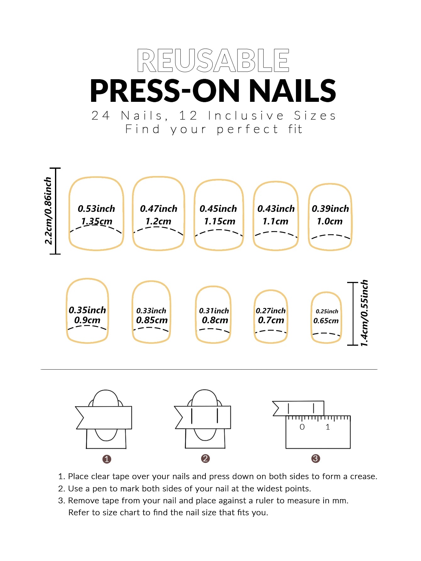 Long Coffin Pink Press On Nails (24PCS )