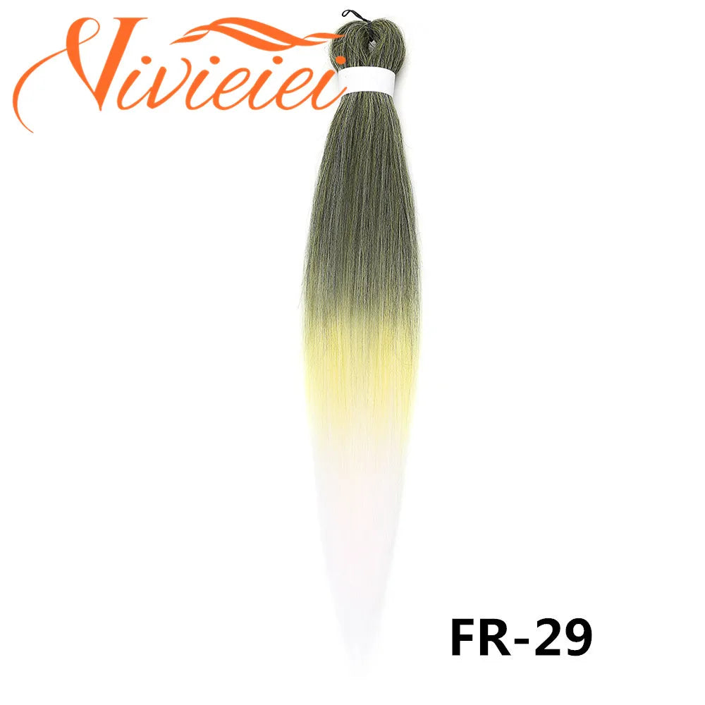 Pre Stretched Braiding Hair (Multi-color)
