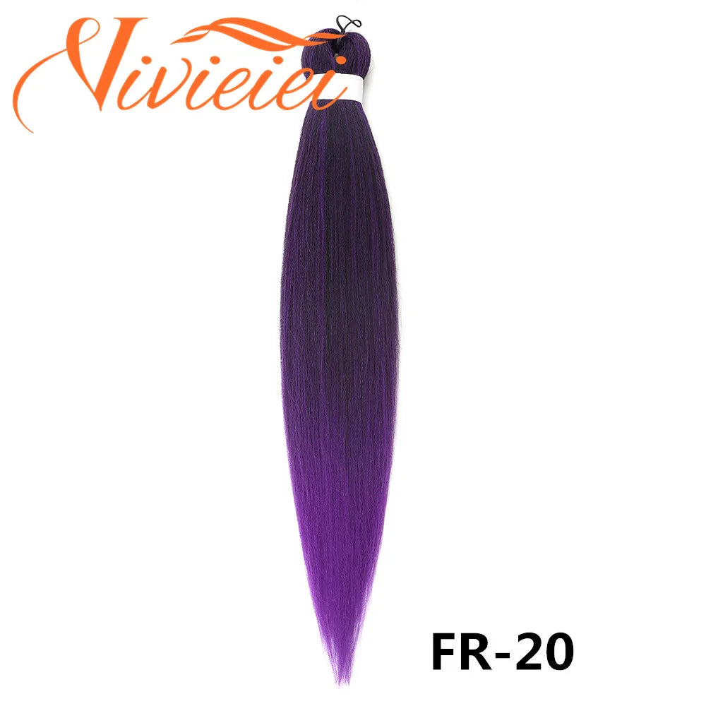 Pre Stretched Braiding Hair (Multi-color)