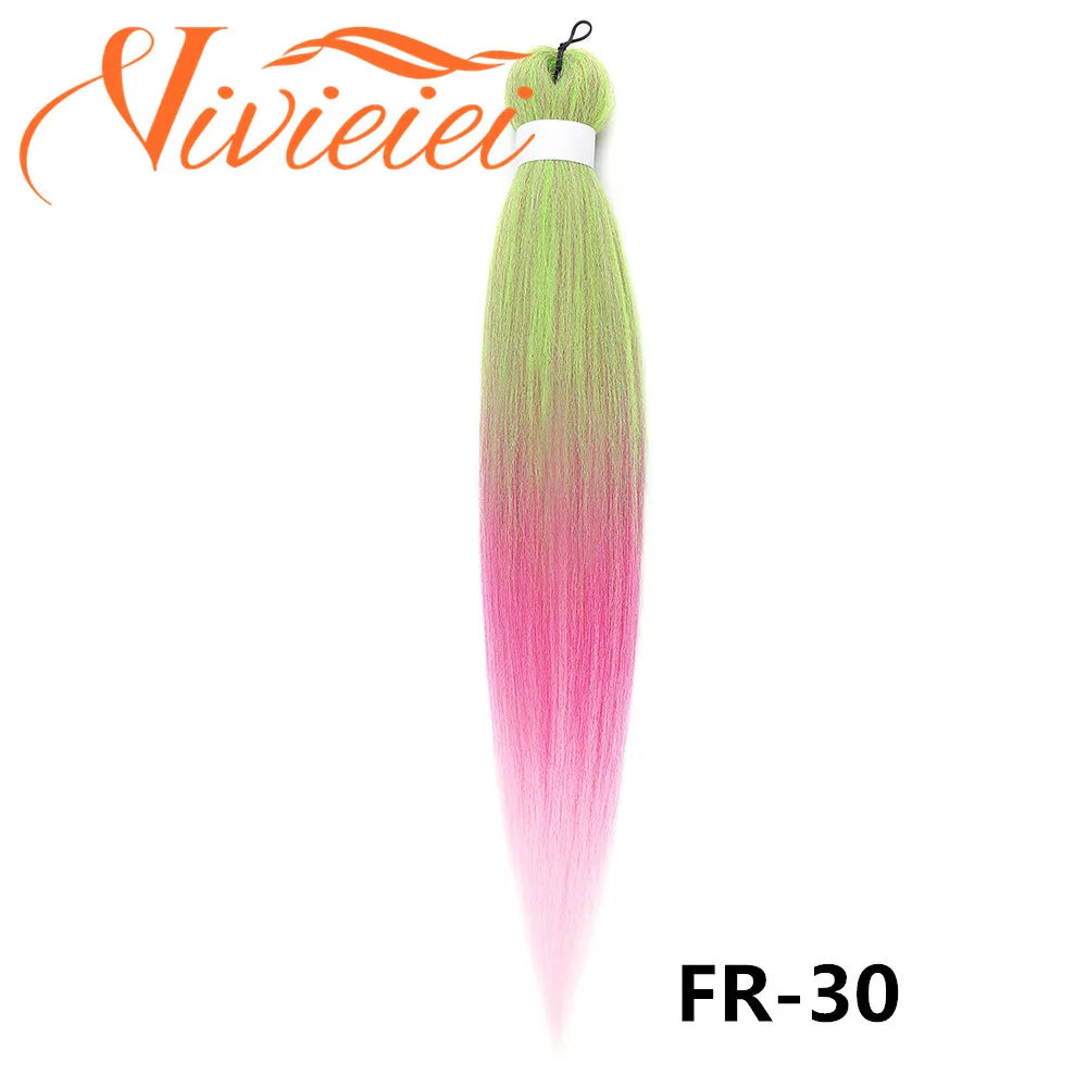 Pre Stretched Braiding Hair (Multi-color)