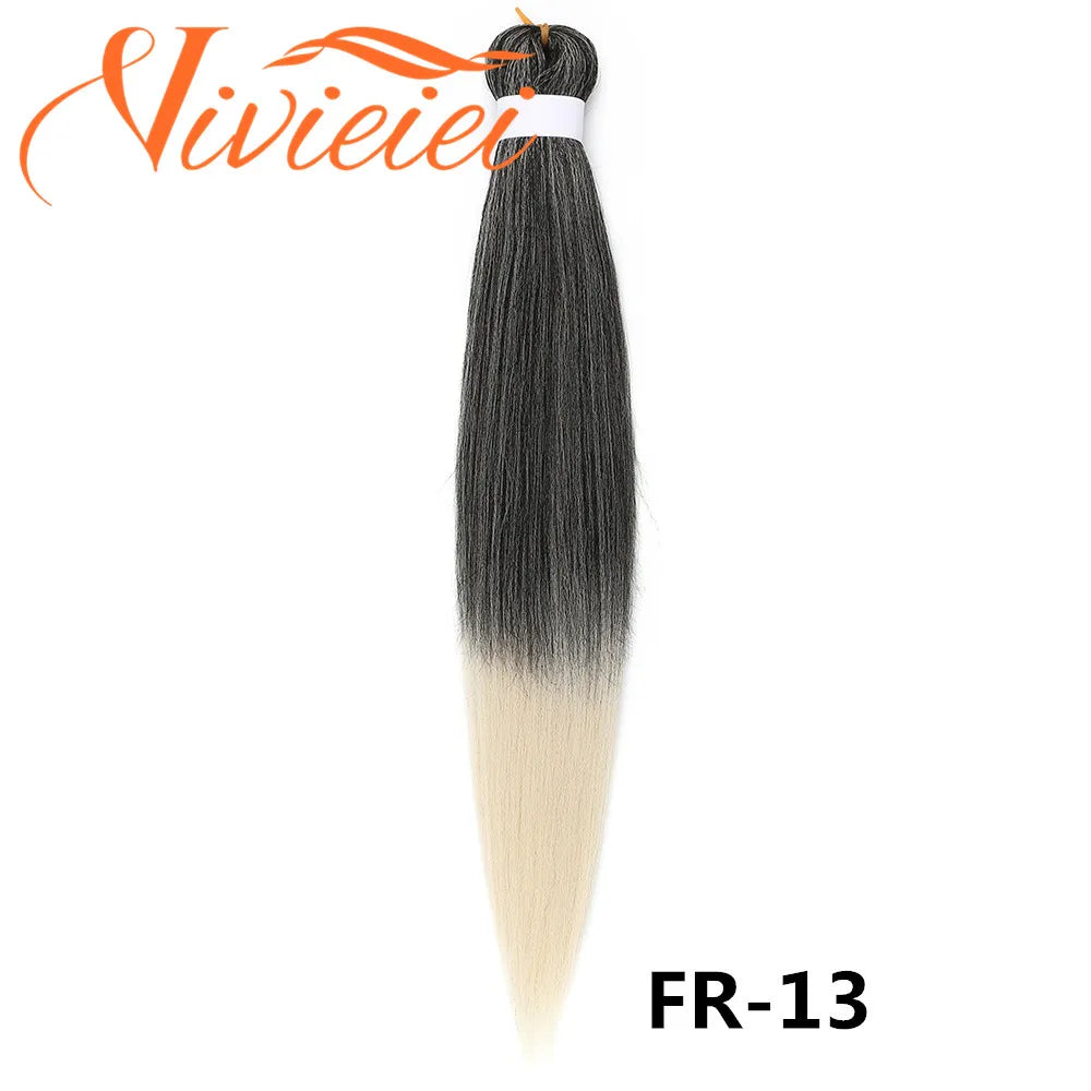 Pre Stretched Braiding Hair (Multi-color)