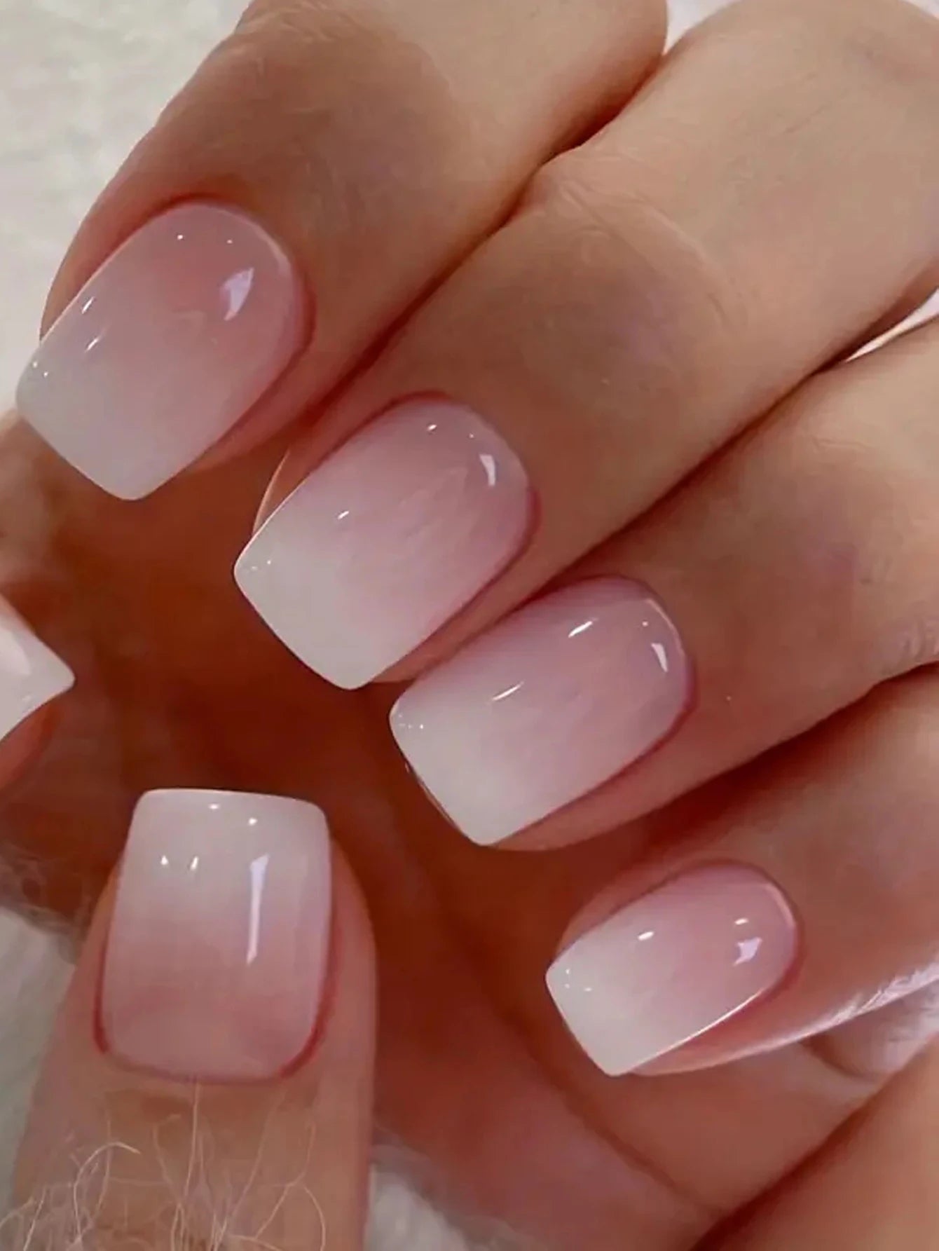 Long Coffin Pink Press On Nails (24PCS )