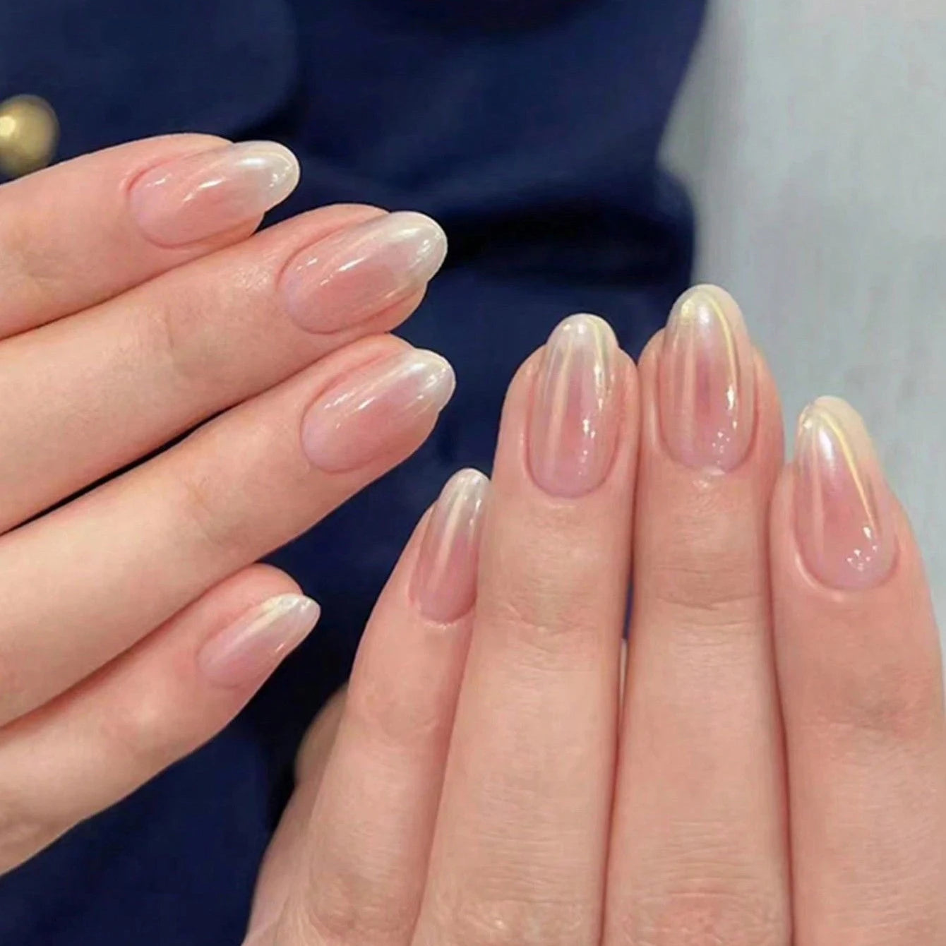 Long Coffin Pink Press On Nails (24PCS )