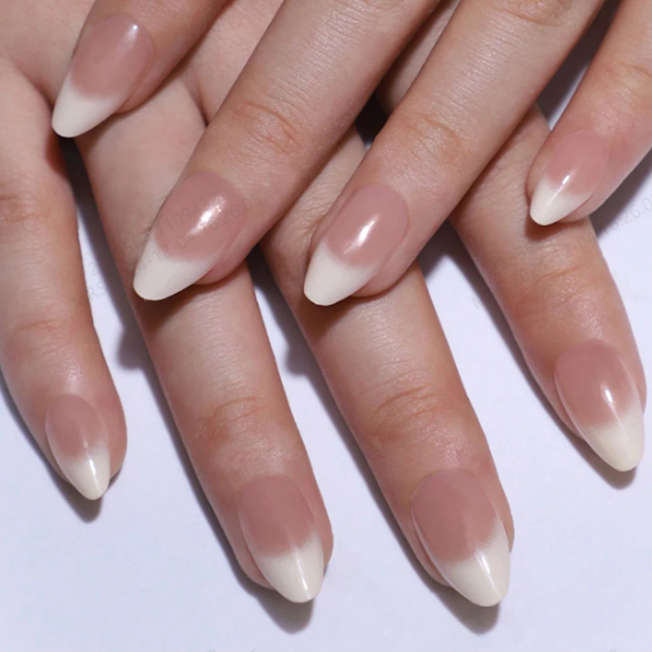 Long Coffin Pink Press On Nails (24PCS )
