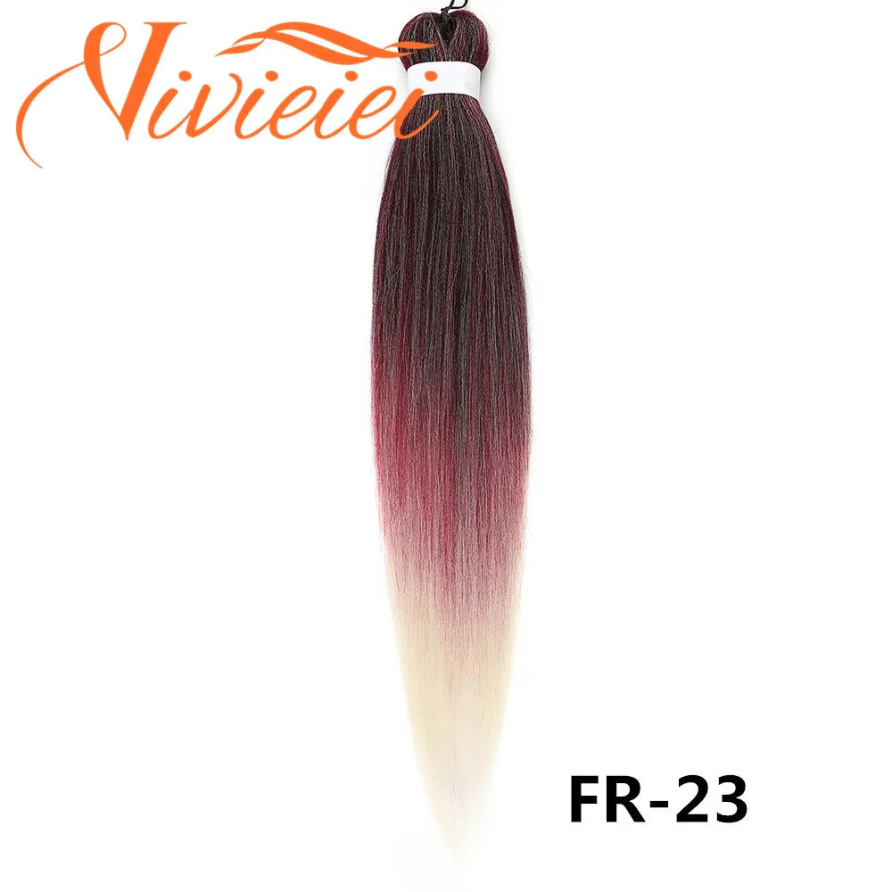 Pre Stretched Braiding Hair (Multi-color)