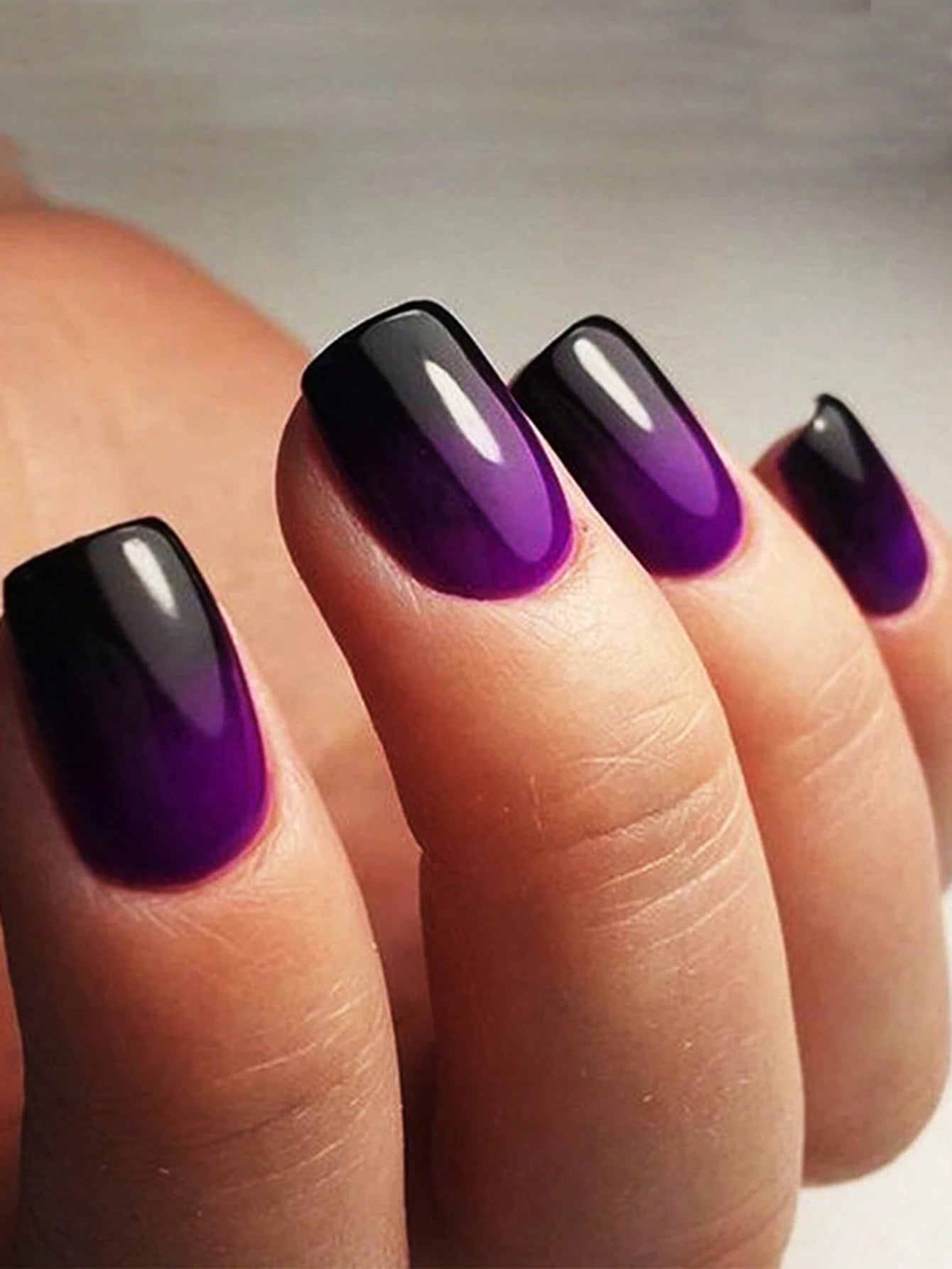 ARTAUG ress On Nails Short Almond Red Wine (24 pcs)