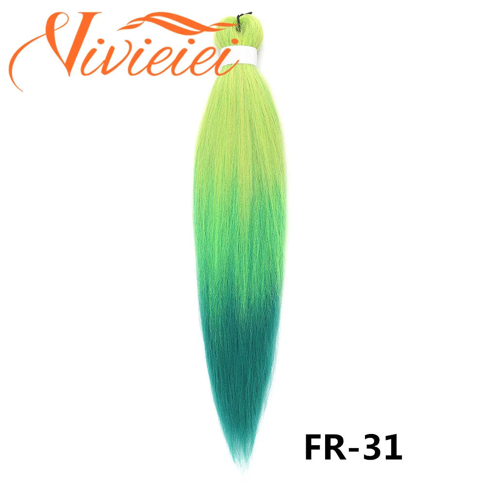 Pre Stretched Braiding Hair (Multi-color)