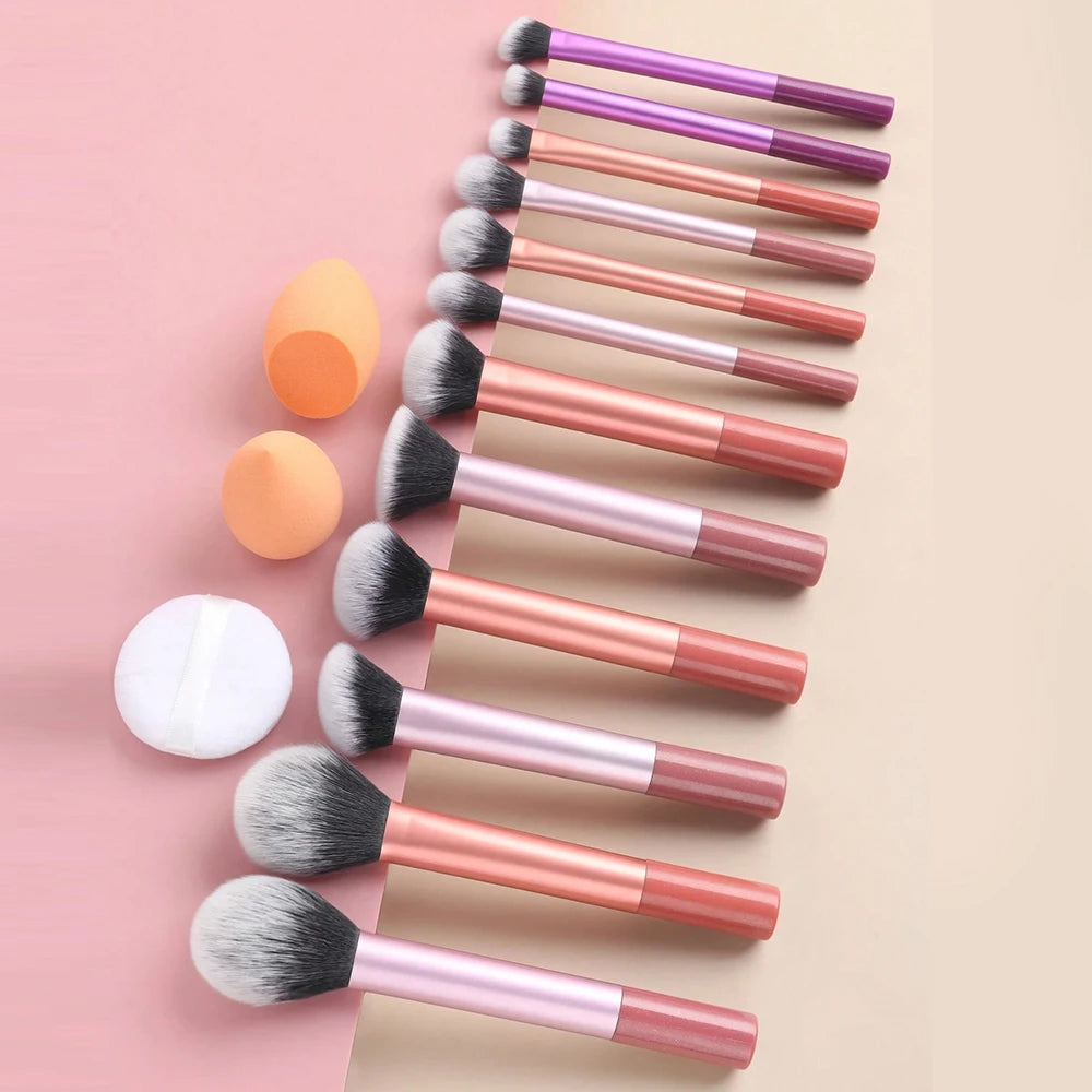 Makeup Brush Kit Soft (12pcs)