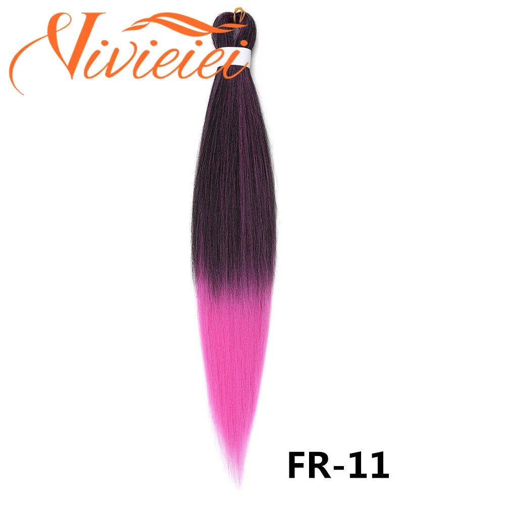 Pre Stretched Braiding Hair (Multi-color)