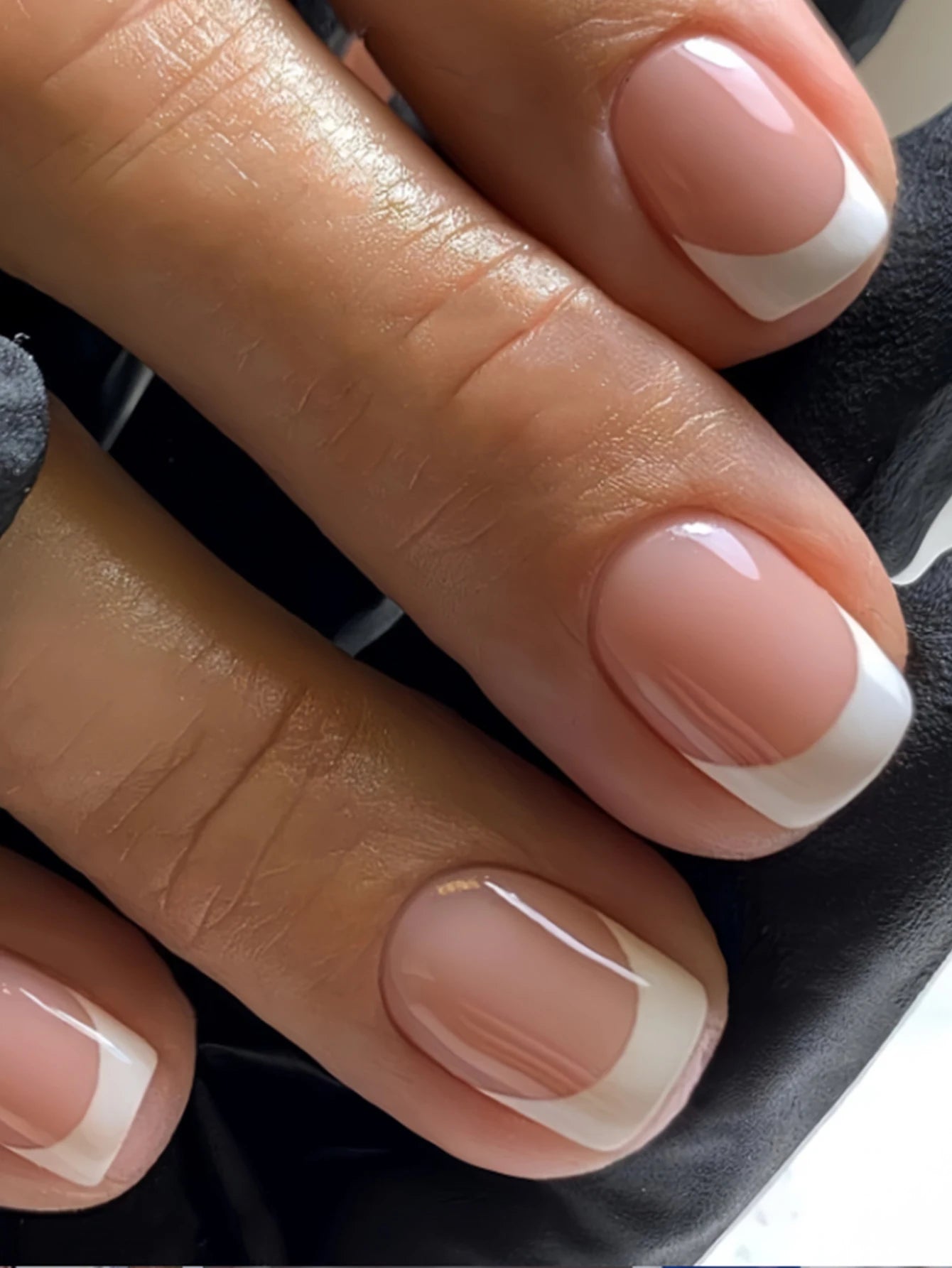 ARTAUG ress On Nails Short Almond Red Wine (24 pcs)