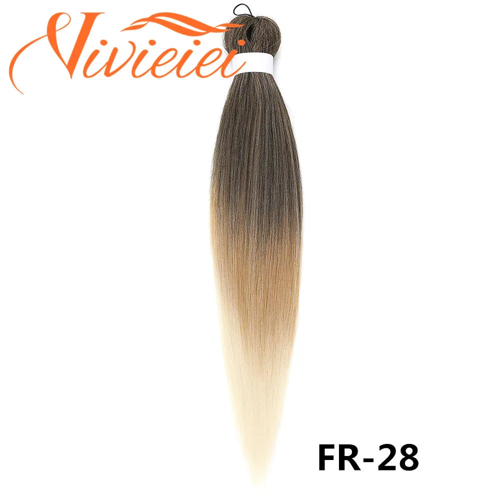 Pre Stretched Braiding Hair (Multi-color)
