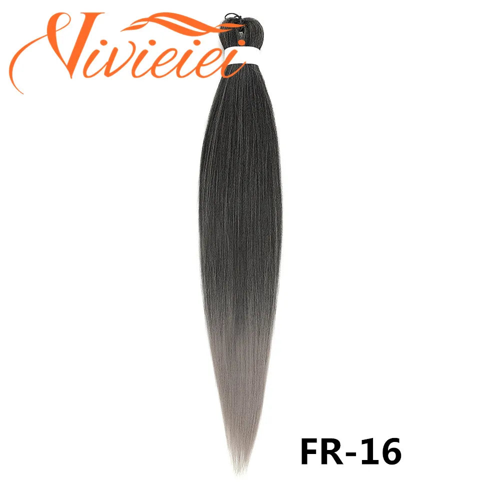 Pre Stretched Braiding Hair (Multi-color)