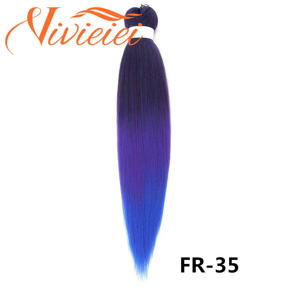 Pre Stretched Braiding Hair (Multi-color)