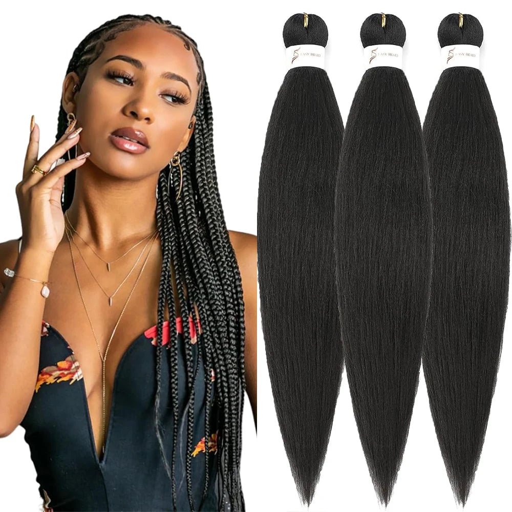Pre Stretched Braiding Hair (Multi-color)