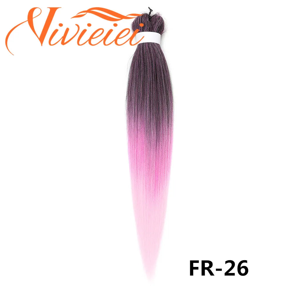 Pre Stretched Braiding Hair (Multi-color)