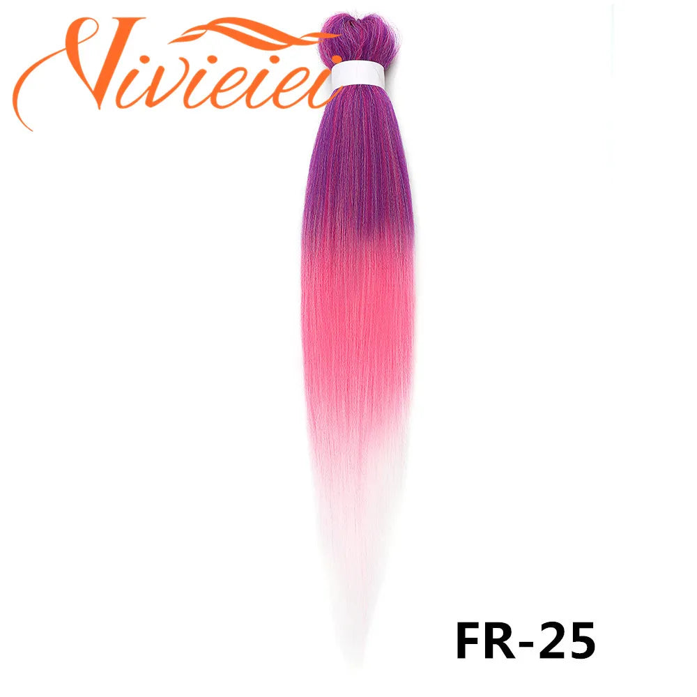 Pre Stretched Braiding Hair (Multi-color)