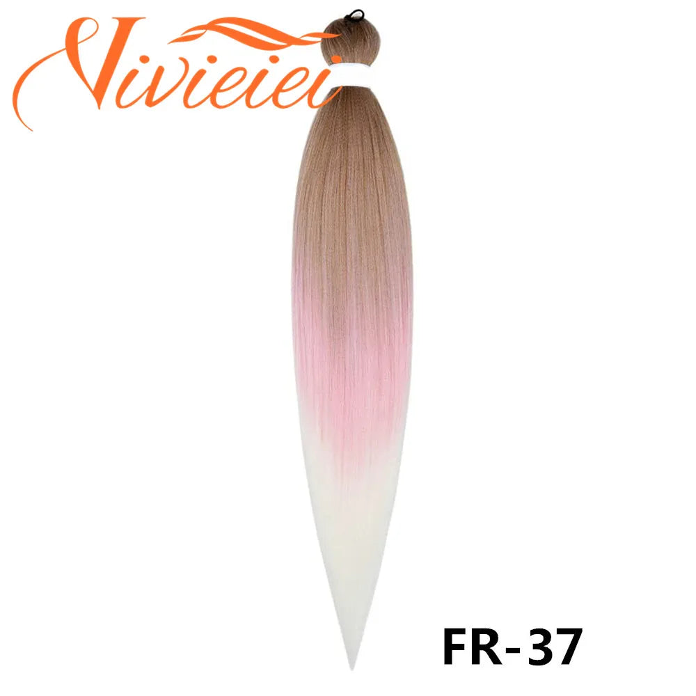 Pre Stretched Braiding Hair (Multi-color)