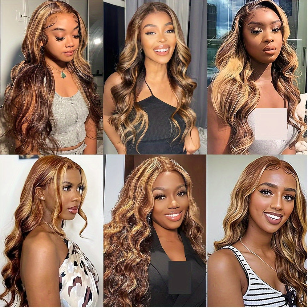 180% Density Body Wave Glueless Human Hair Wigs For Women