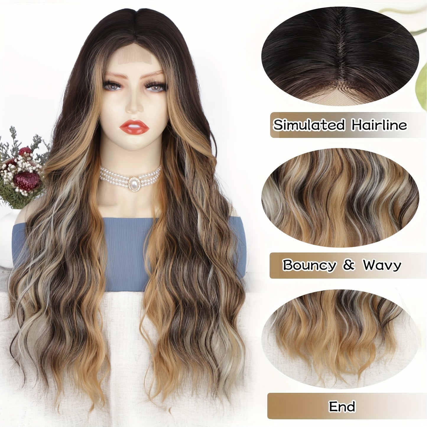 U-Part Lace Front Wig