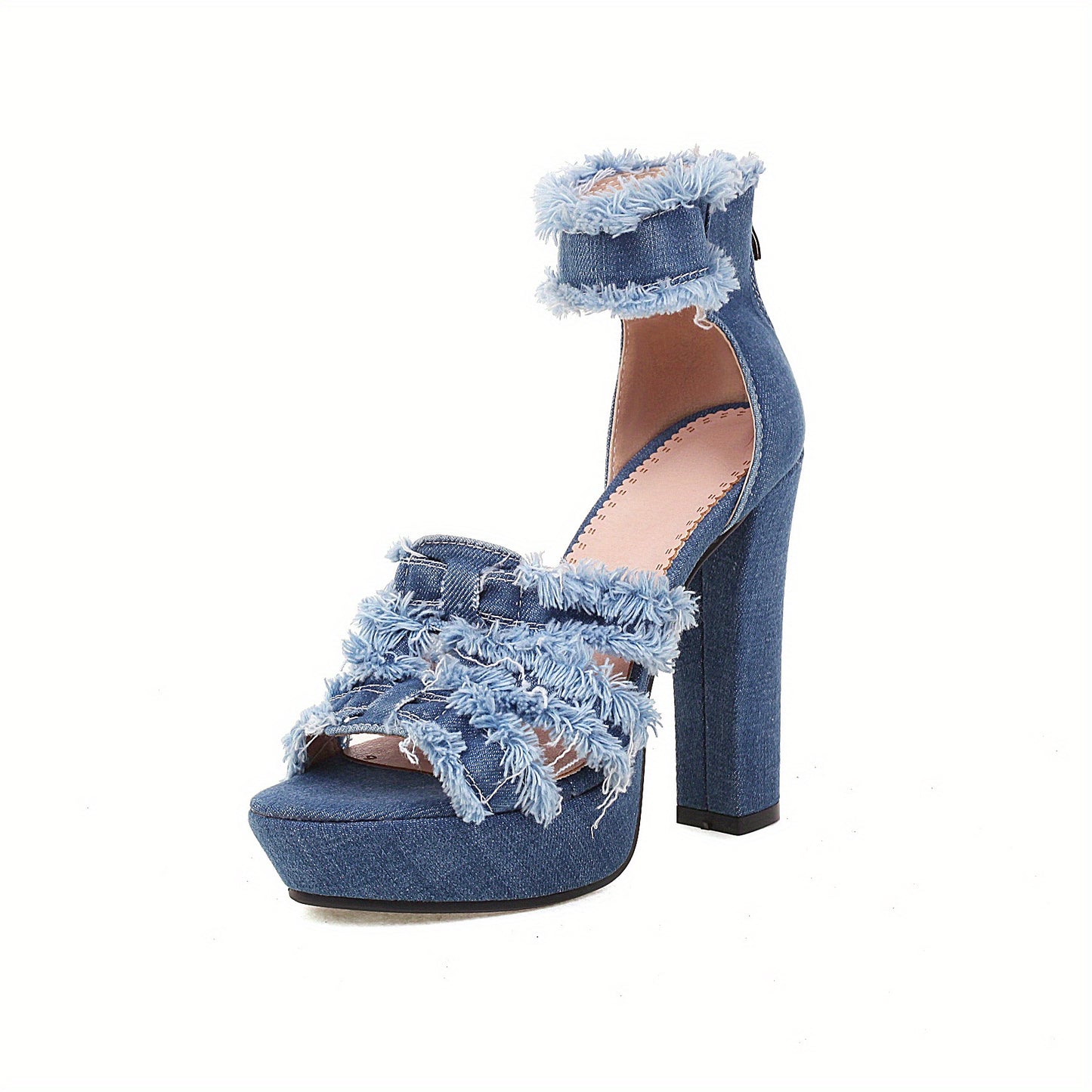 Women's Denim Platform Heels