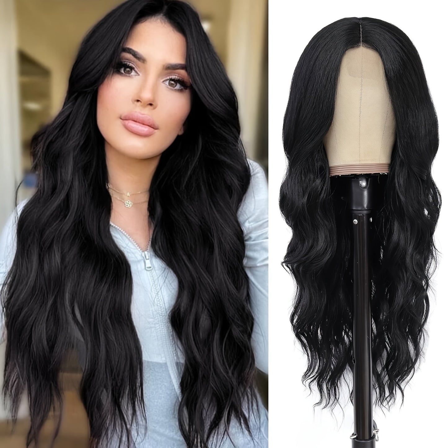 U-Part Lace Front Wig