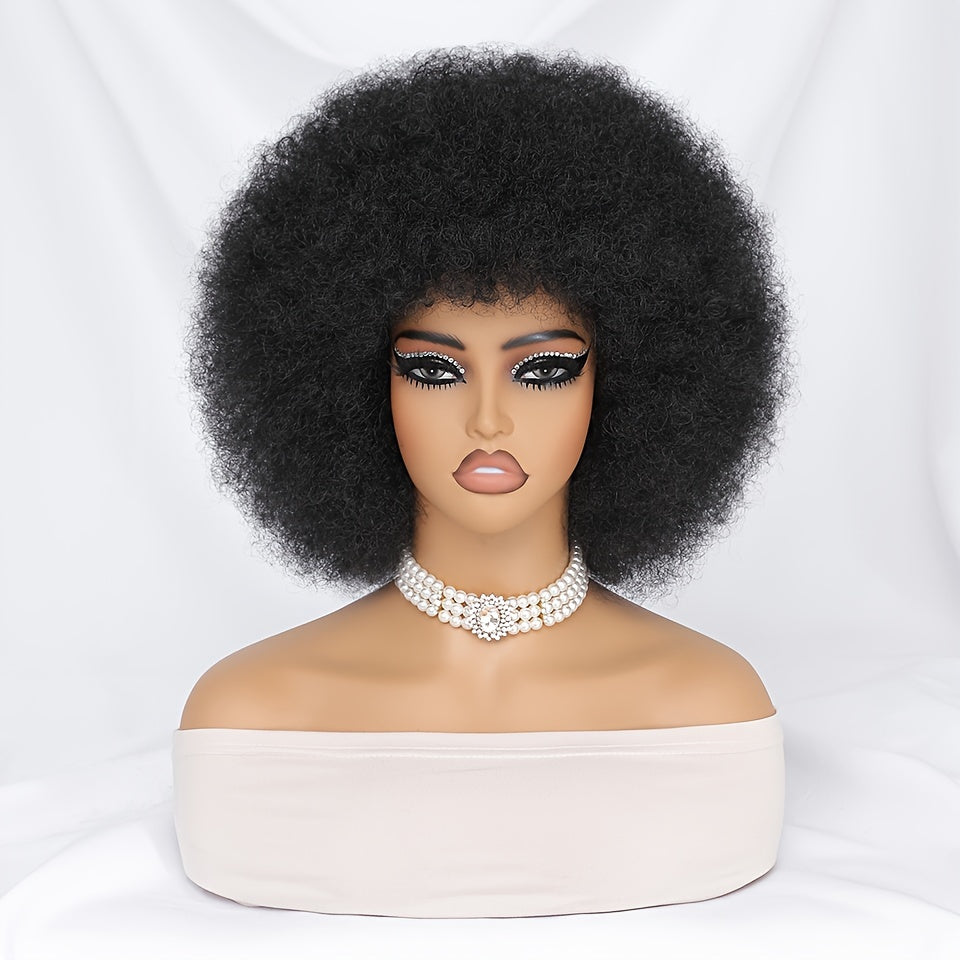 Short Afro Wig