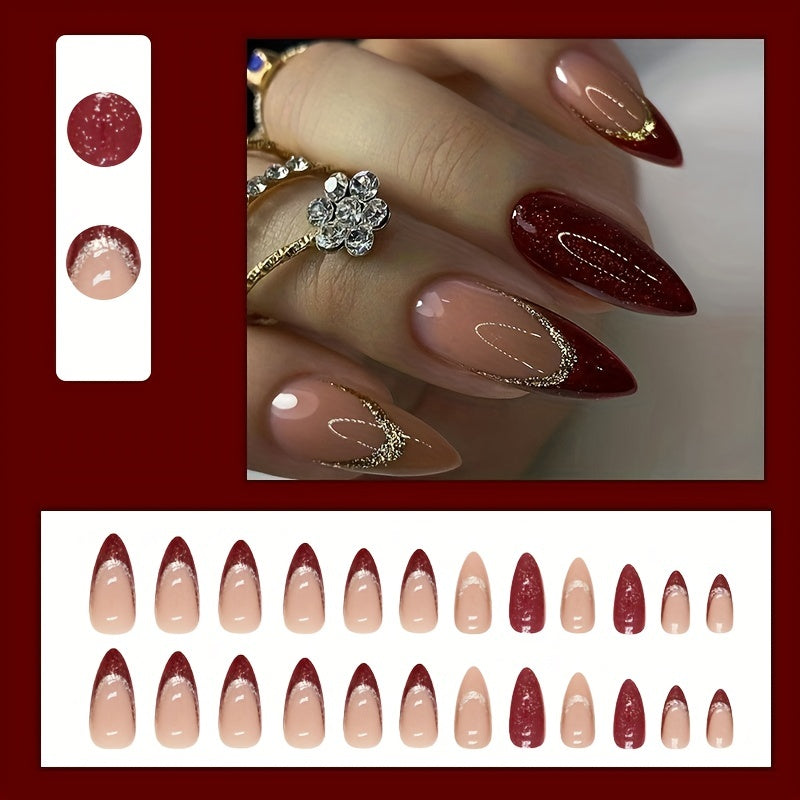 Sparkle Press On Nails (96pcs)