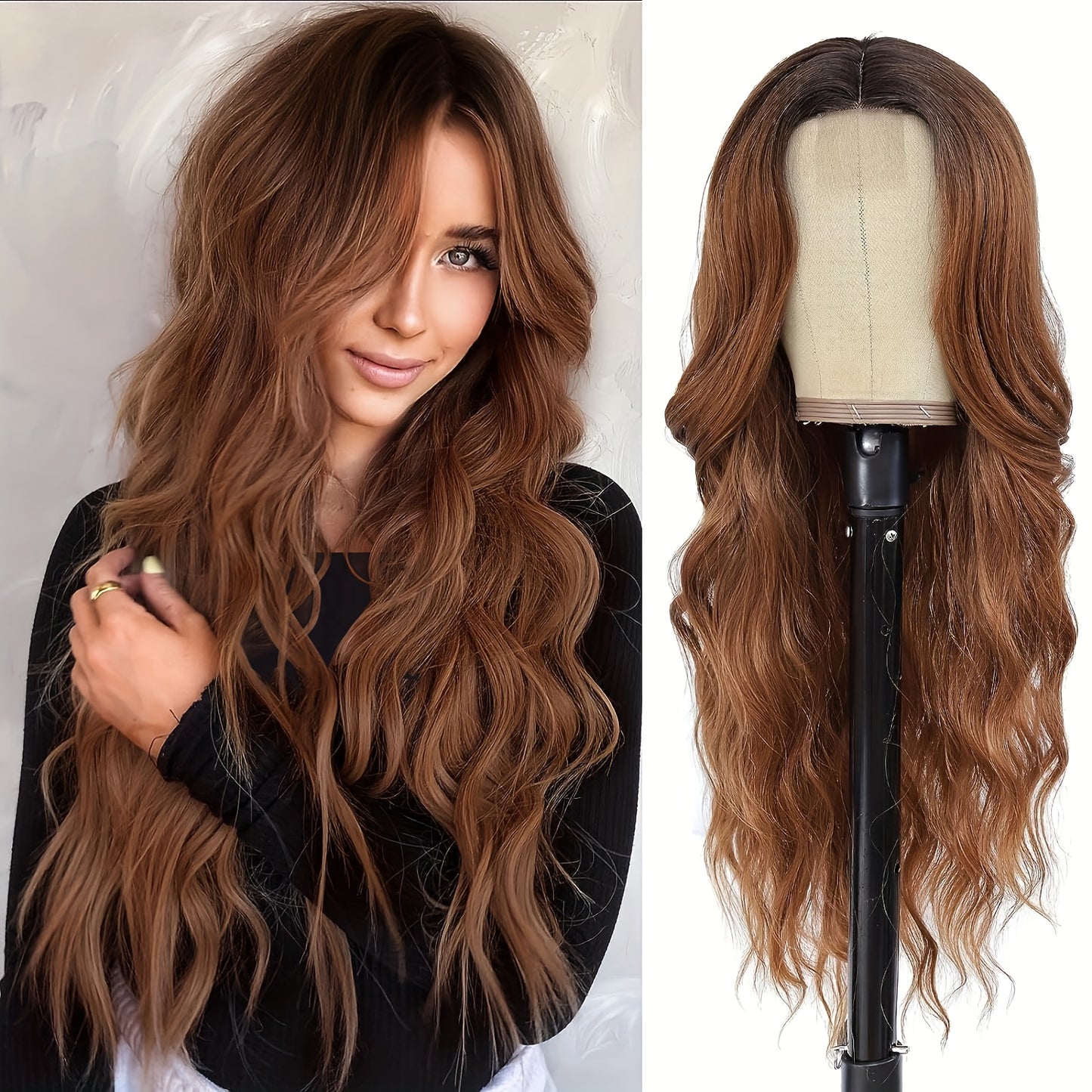 U-Part Lace Front Wig