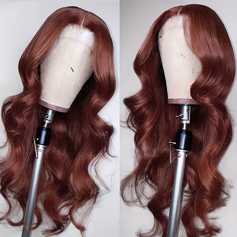 Body Wave Human Hair (13x6 HD Lace Frontal Wig Pre-plucked)