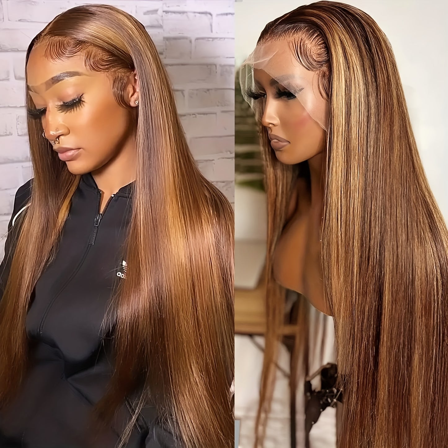 Peruvian Remy Lace Frontal Wig (13x4HD)  Pre Plucked