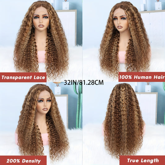 Ombre 13x4 Lace Front Human Hair Wig (Pre Plucked)
