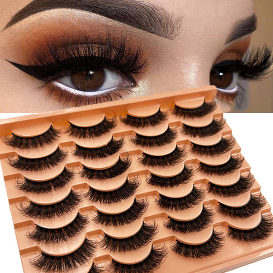Curl Mink Eyelashes 3D (14 Pairs)
