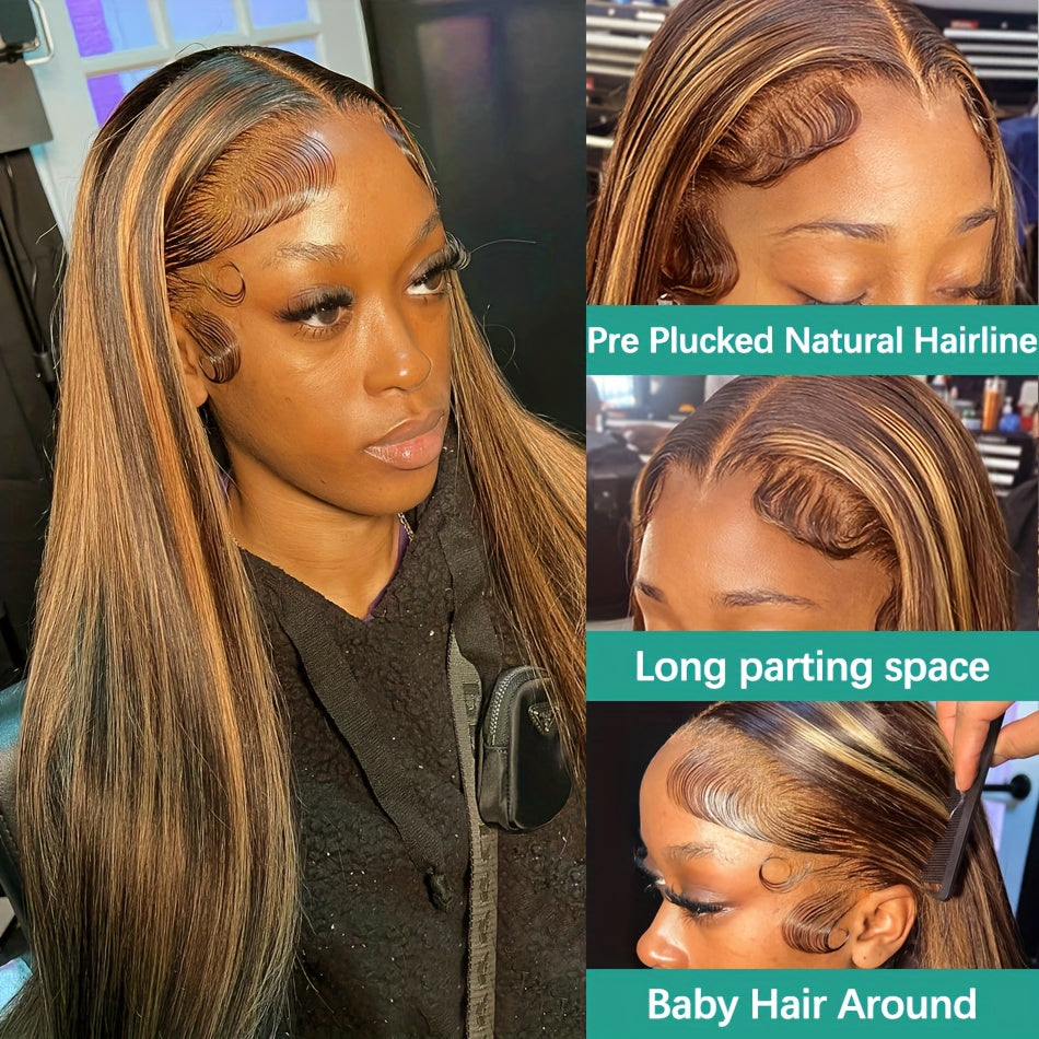 Peruvian Remy Lace Frontal Wig (13x4HD)  Pre Plucked