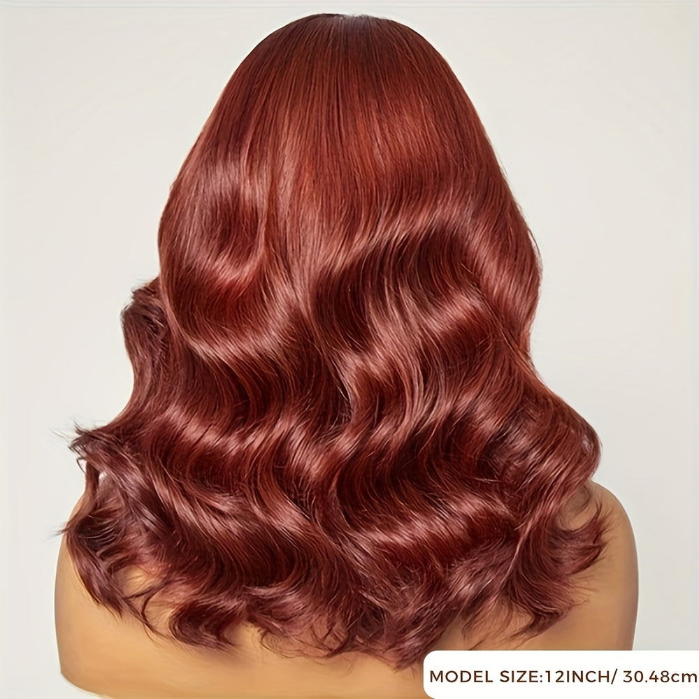 Body Wave Human Hair (13x6 HD Lace Frontal Wig Pre-plucked)