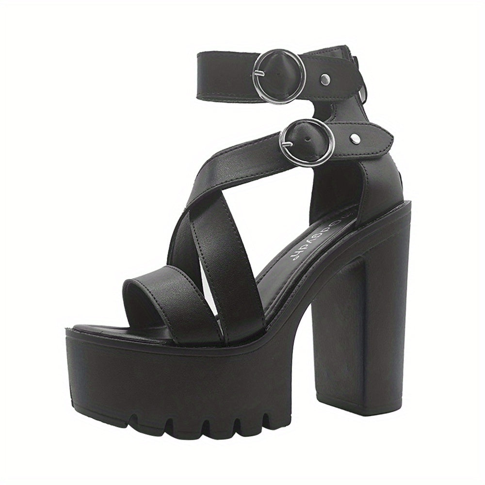 Chunky High Heels