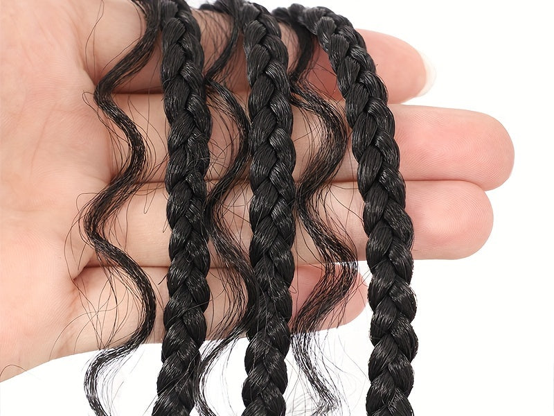36 Bohemian Chic Box Braids Wig