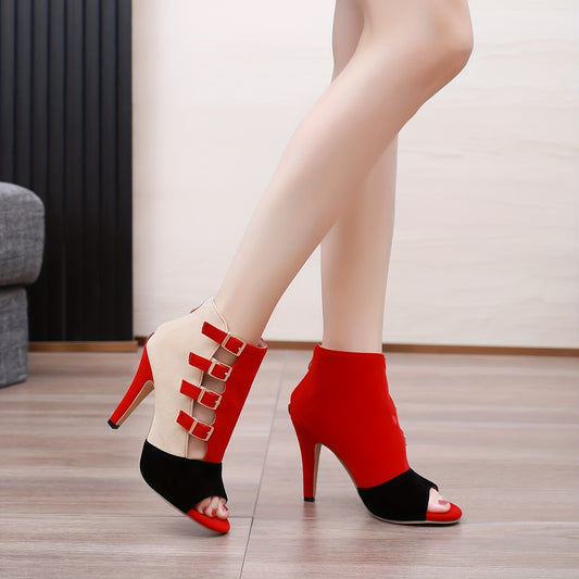 Buckle Straps High Heels