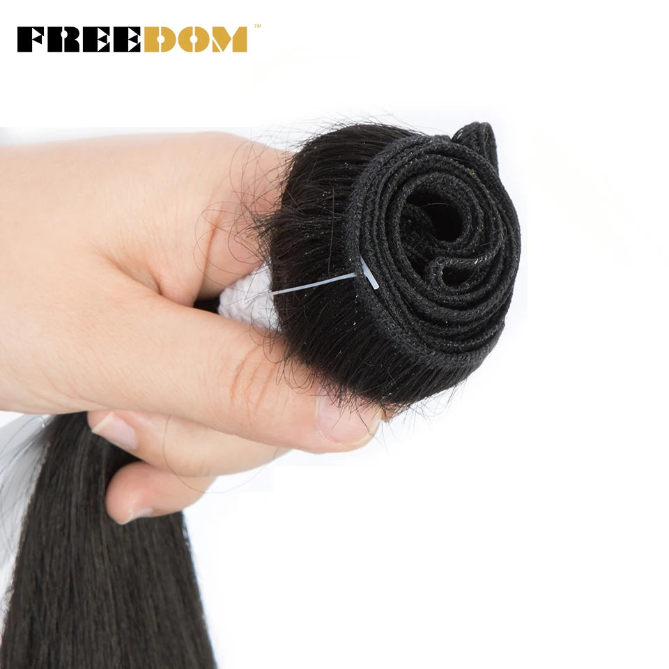 Freedom Synthetic Hair Weave 36 inch (Yaki Straight)