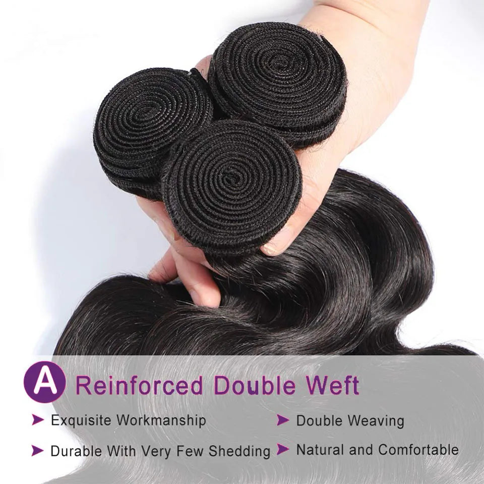 100% Raw Virgin Human Hair Bundles