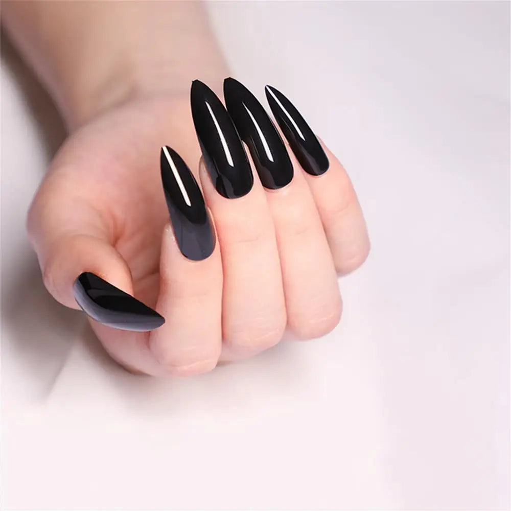 Almond False Nails Press On (24 pcs)
