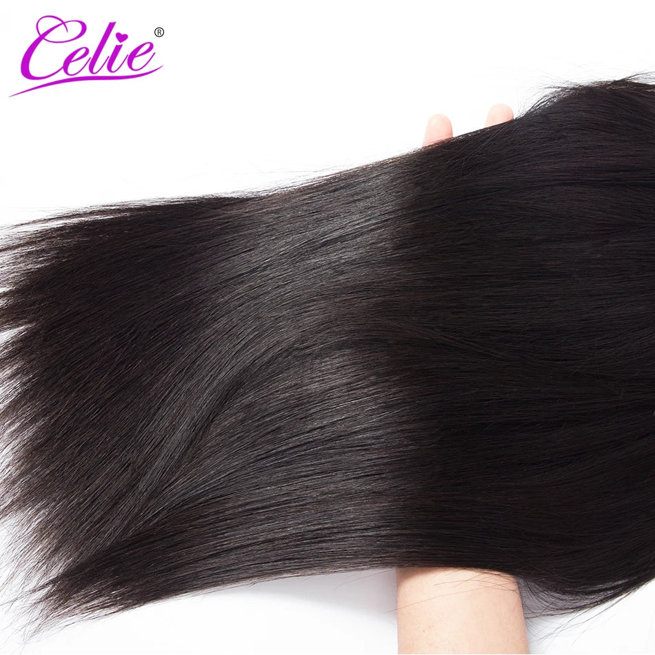 Malaysian Straight Hair 3 Bundles 100% Human Hair