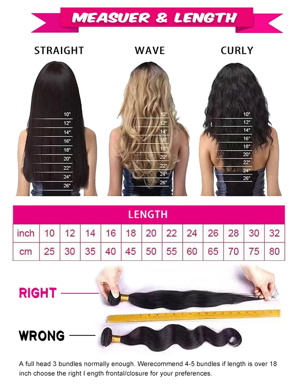 Body Wave Bundles With Closure 100% Human Hair