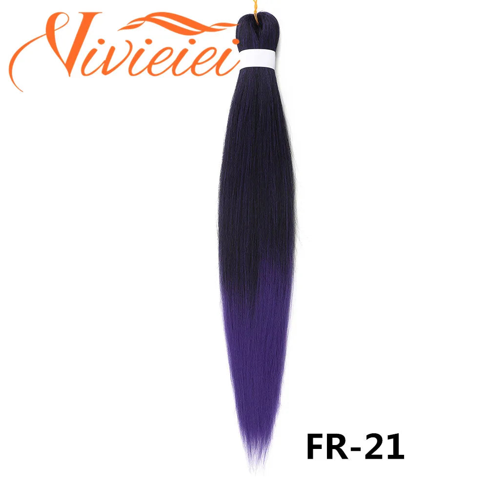 Pre Stretched Braiding Hair (Multi-color)