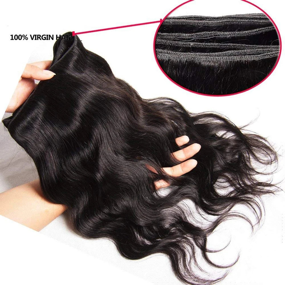 Brazilian Bundles 100% Human Hair Bundles (12A)